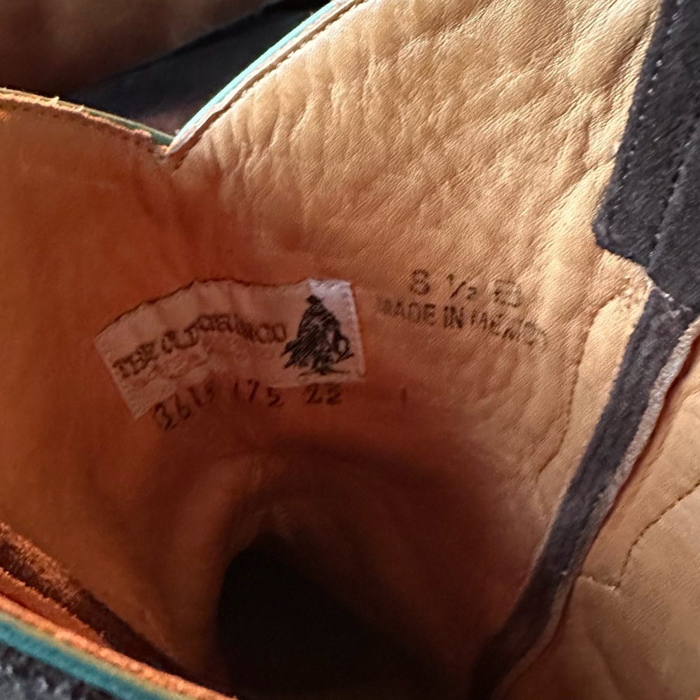 Old Gringo cowboy boots brown suede embroidered coastal cowgirl leather western - Picture 12 of 17